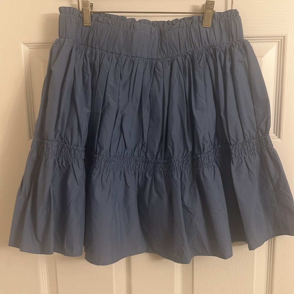 Blue BURU Mini Skirt - Picture 2 of 2